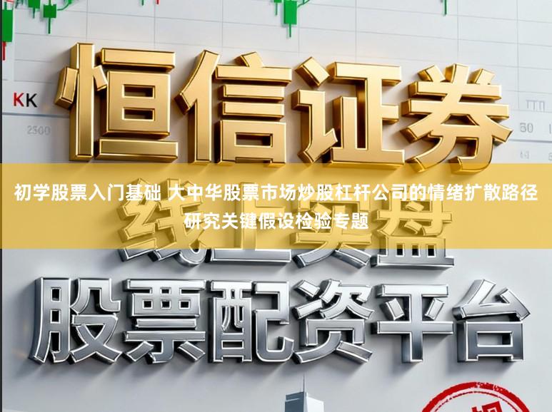 初学股票入门基础 大中华股票市场炒股杠杆公司的情绪扩散路径研究关键假设检验专题