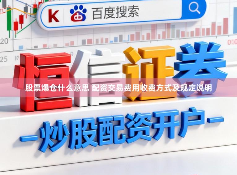 股票爆仓什么意思 配资交易费用收费方式及规定说明